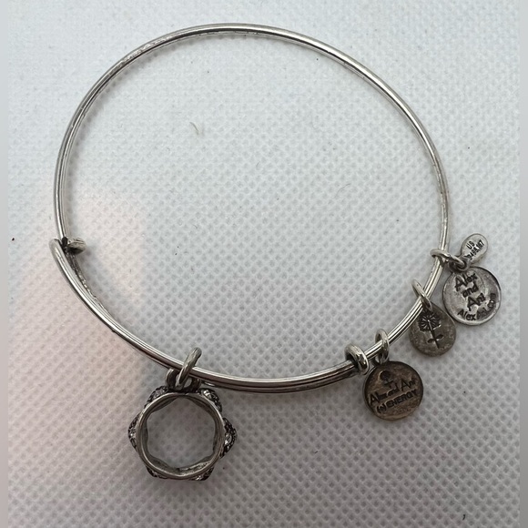 RETIRED: Alex and Ani | Queens Crown charm bracelet. - Picture 8 of 15